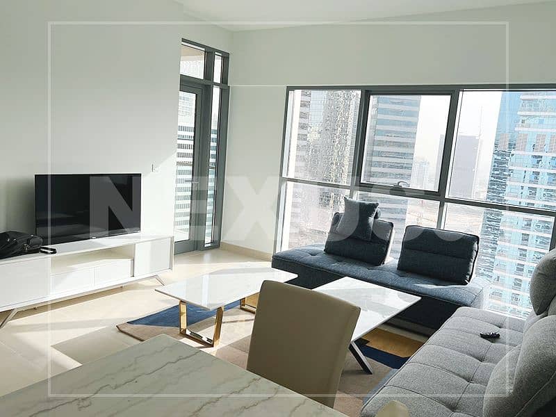 شقة في برج بلفيو 1،أبراج بلفيو،وسط مدينة دبي 1 غرفة 105000 درهم - 6617651