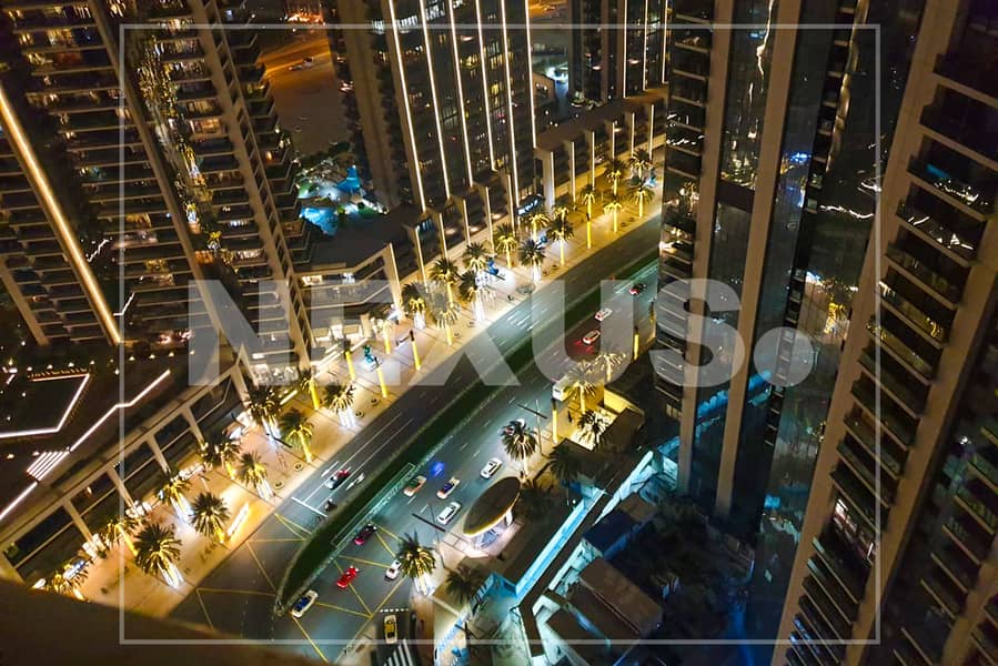 FULLY FURNISHED | HIGH FLOOR | FOUNTAIN VIEW
