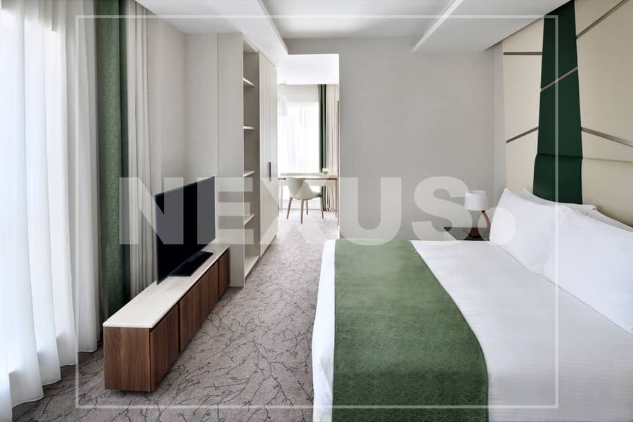 位于迪拜市中心，迪拜市中心欧文比克酒店公寓 2 卧室的公寓 175000 AED - 5863341