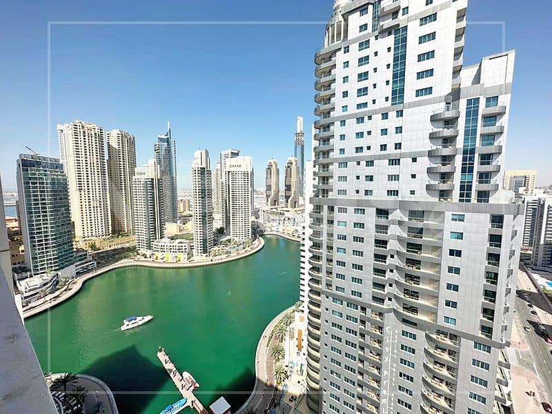 位于迪拜码头，滨海景观大厦，滨海景观大厦A座 2 卧室的公寓 115000 AED - 6775477