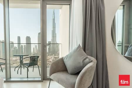 2 Bedroom Flat for Rent in Downtown Dubai, Dubai - Amazing view of Burj Khalifa and Fountains