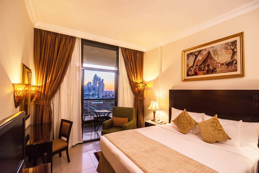 位于迪拜互联网城 2 卧室的酒店式公寓 11000 AED - 8127481