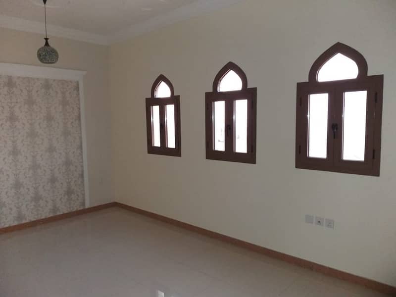 Spacious New 3 BHK D/S VIlla with master room, majlis, living dining, maid room, C. A/C, covd parking