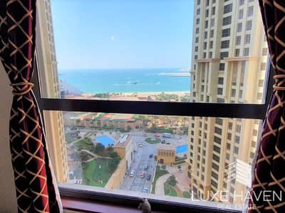3 Bedroom Flat for Sale in Jumeirah Beach Residence (JBR), Dubai - Unfurnished | 3 Beds + M | Partial Sea View