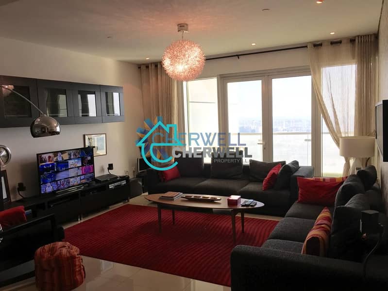 Sea View | Fully Furnished 4BR plus maid Penthouse