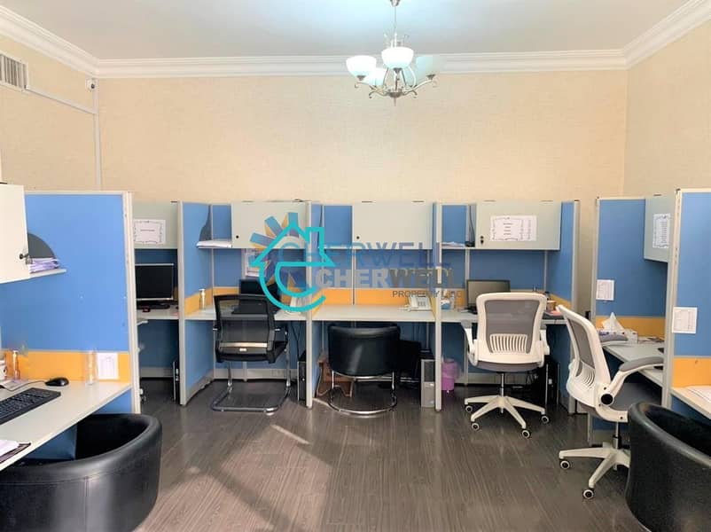 2 Fully Furnished  Modern Office | Water and Electricity Included