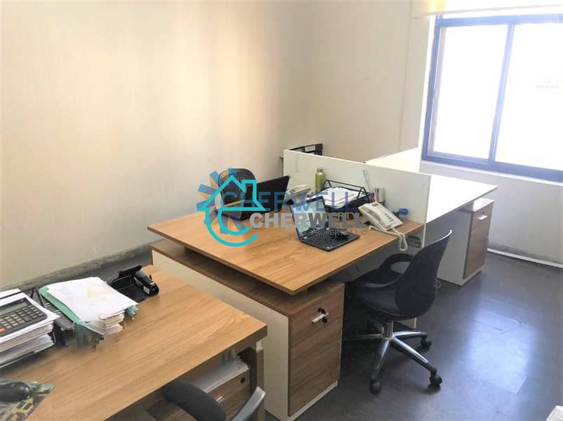 8 Fully Furnished  Modern Office | Water and Electricity Included