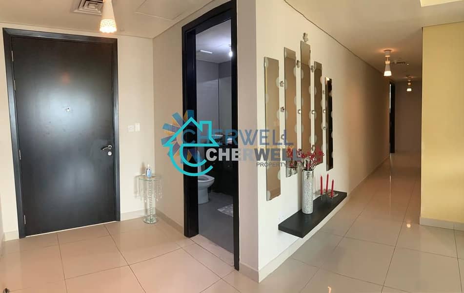 4 Sea View | Fully Furnished | Well Maintained 3BR+M  Apartment
