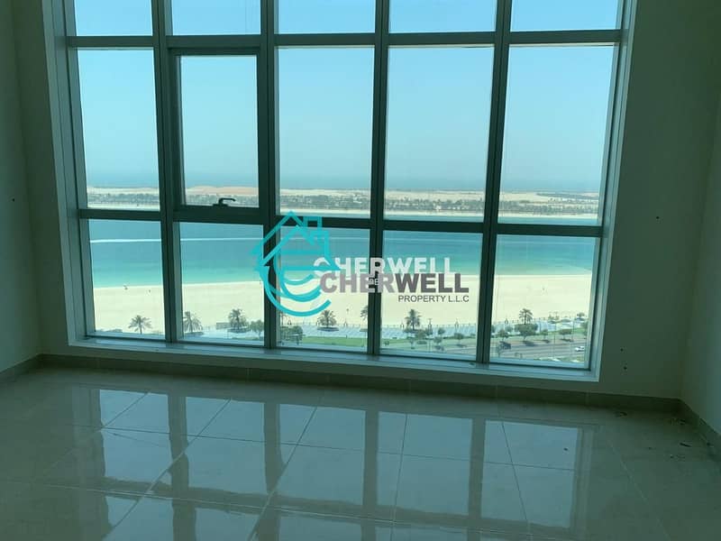 Brand New 1 Bedroom with Full Sea View | Gym & Parking