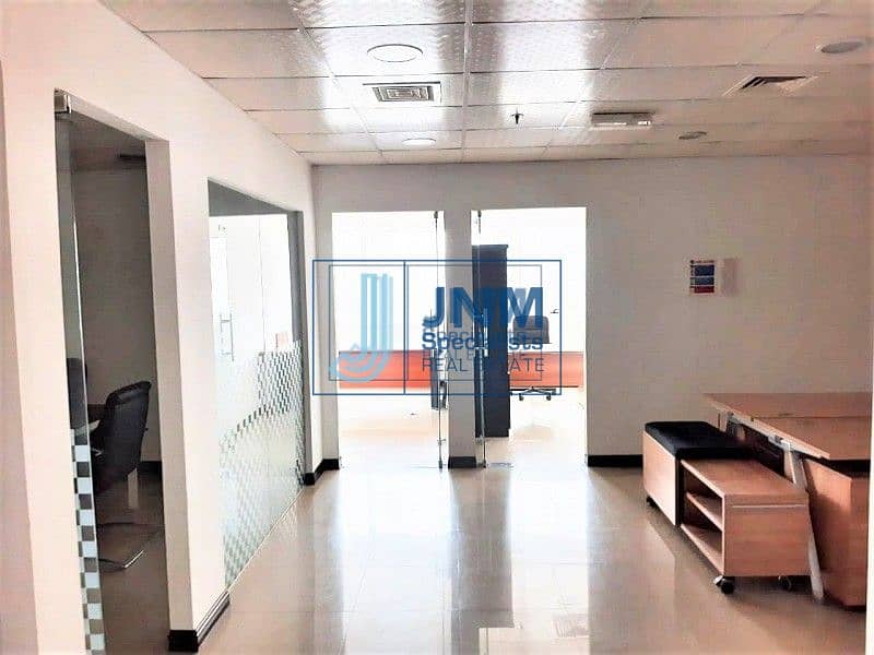 4 Furnished & Partitioned Office | Close to Metro