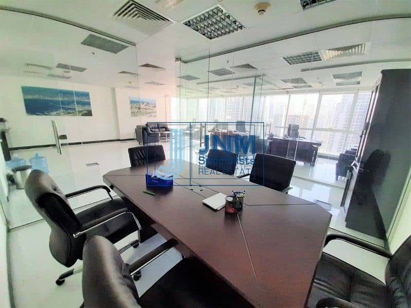 8 Great Opportunity! Partitioned & Furnished Office