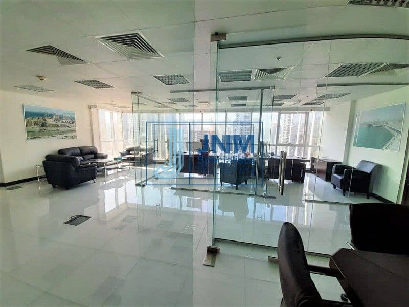 9 Great Opportunity! Partitioned & Furnished Office