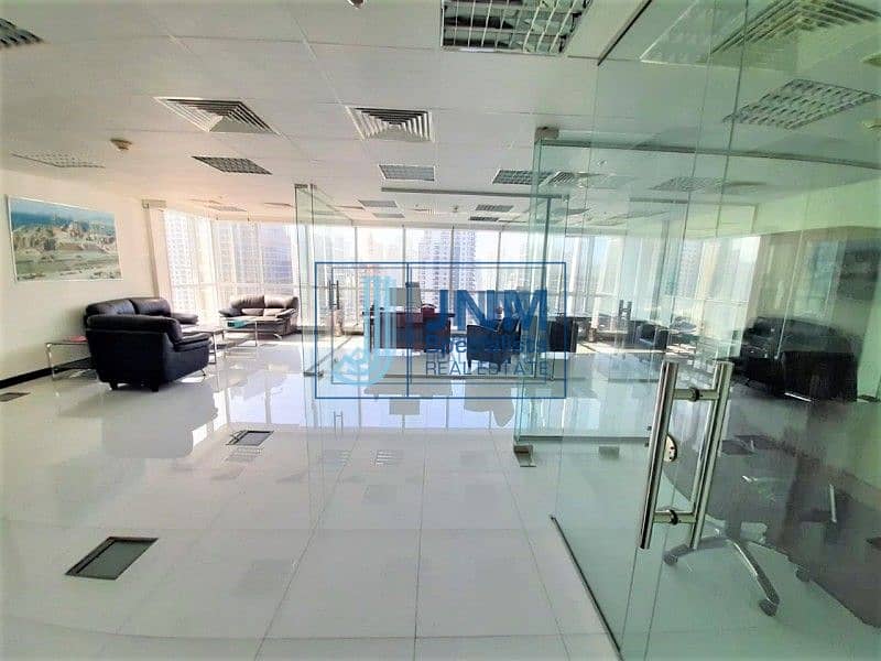 10 Great Opportunity! Partitioned & Furnished Office