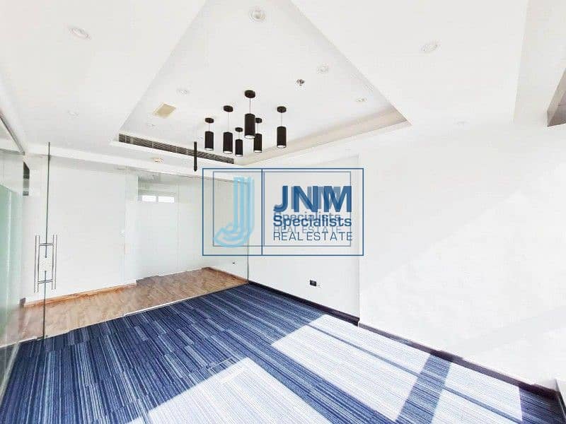 5 Fitted w/ Glass Partitions | Arial View | High Flr