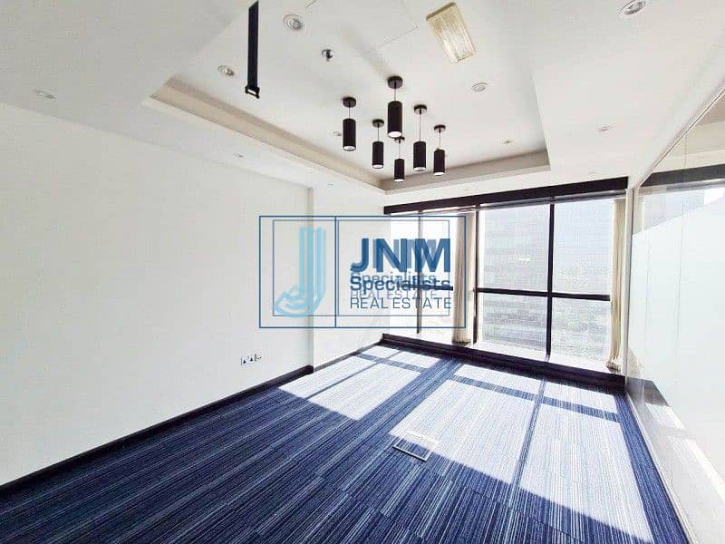 10 Fitted w/ Glass Partitions | Arial View | High Flr