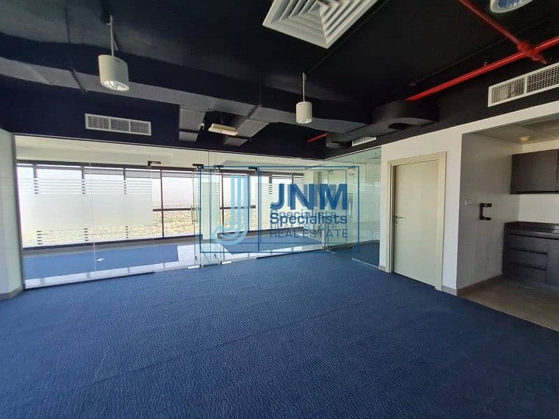 6 Fitted Office Space| Arial View  Corner office