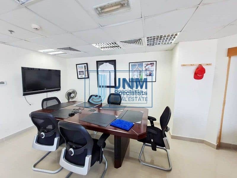 7 Excellent Furnished Office On High floor