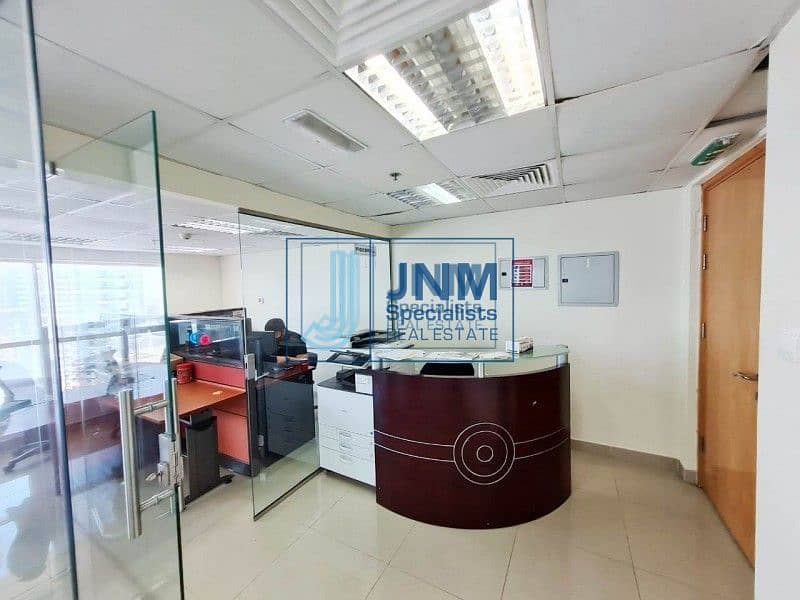 8 Excellent Furnished Office On High floor