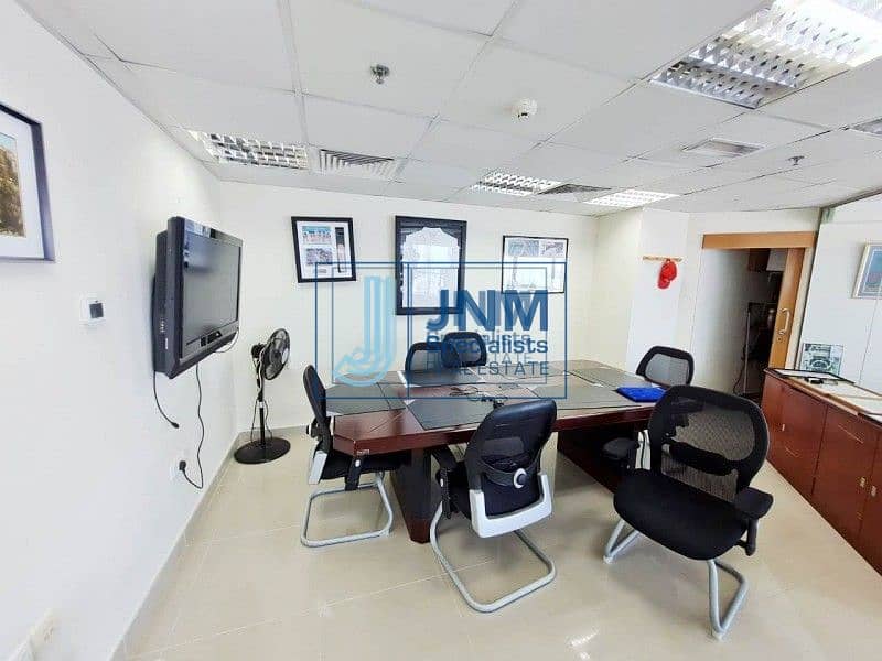 9 Excellent Furnished Office On High floor