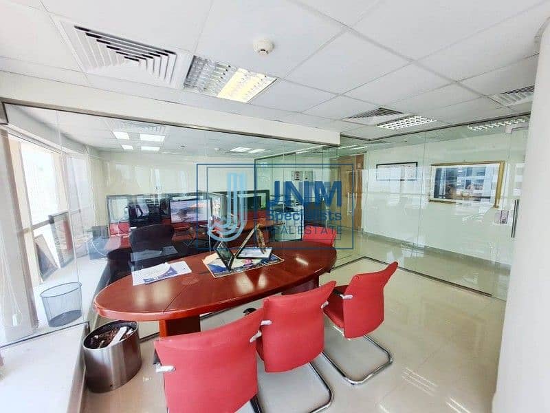 11 Excellent Furnished Office On High floor