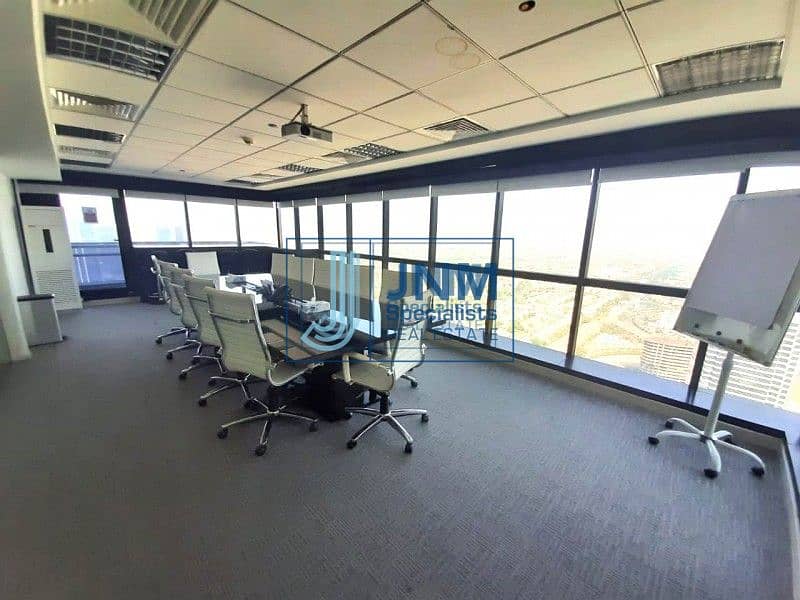 High Floor|Fitted Office|Meadows View|Call us !