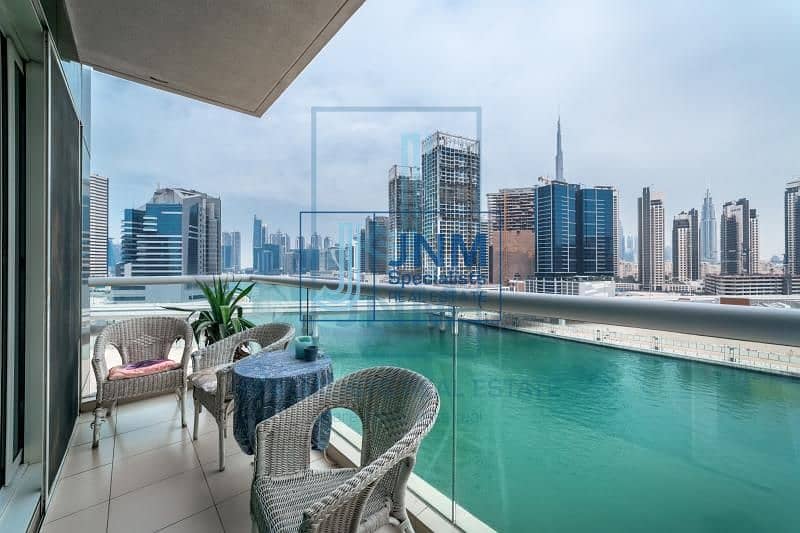 2 Best Deal! 1 Bedroom | Stunning Canal View