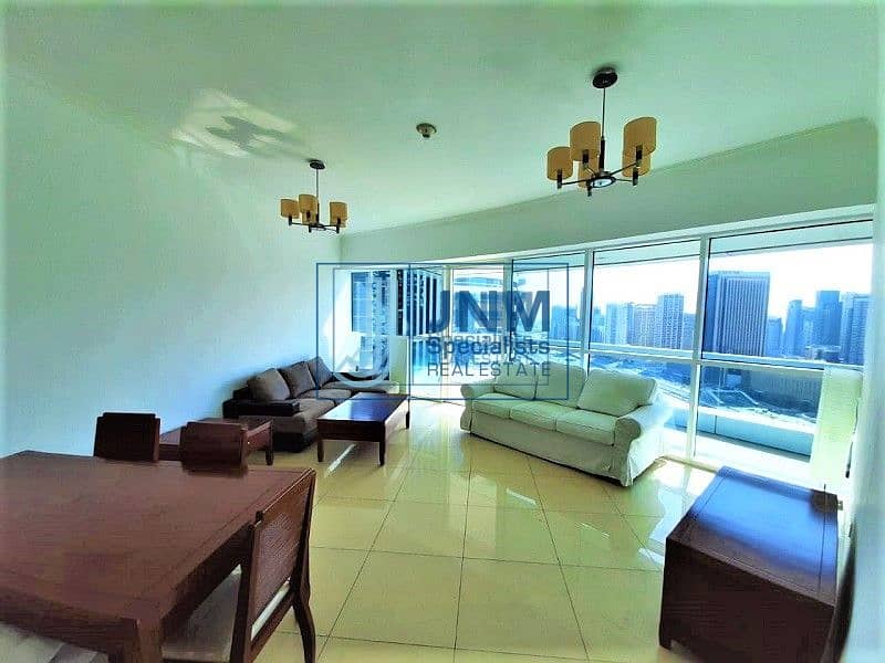 Furnished | 25th floor  | Next to the Metro