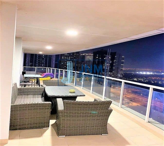 3BR with terrace |Maids room | Jumeirah island view