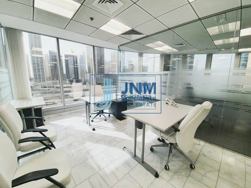 Furnished with Glass Partitions | SZR View