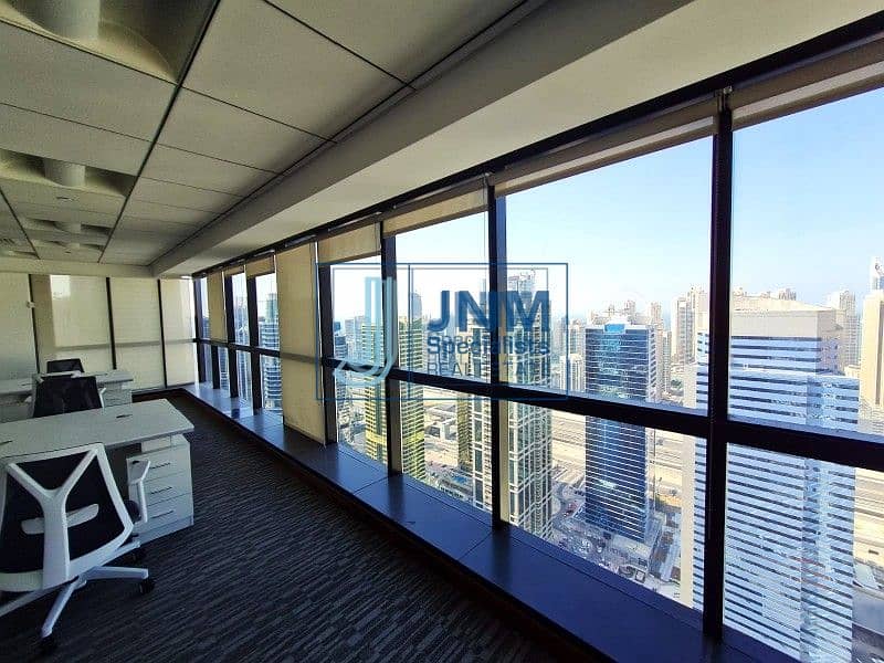 13 Prime Location | High Floor | Corner and Partitioned Office