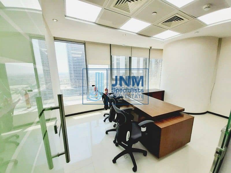 Furnished Office w/ Glass Partitions | Near Metro