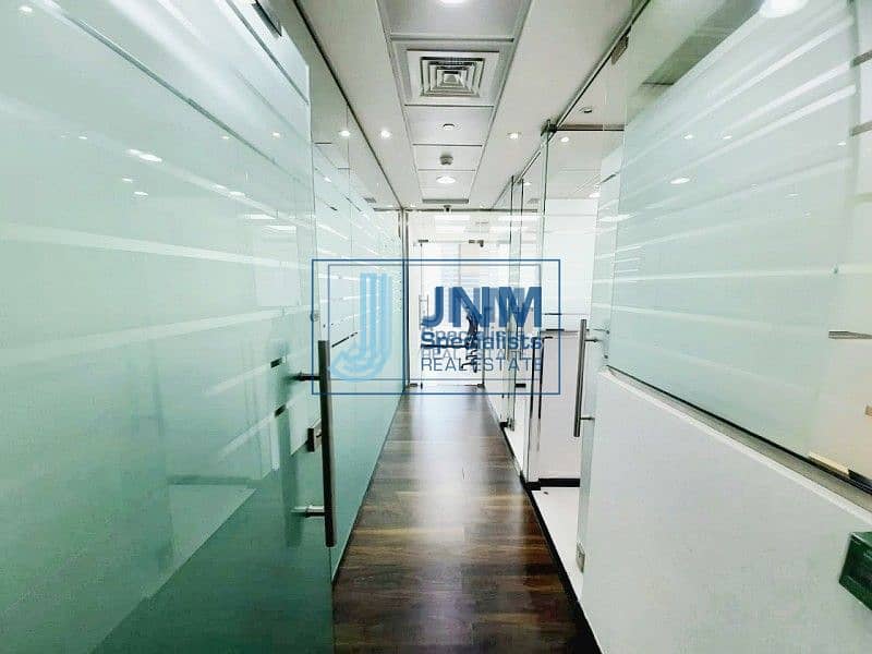 6 Furnished Office w/ Glass Partitions | Near Metro