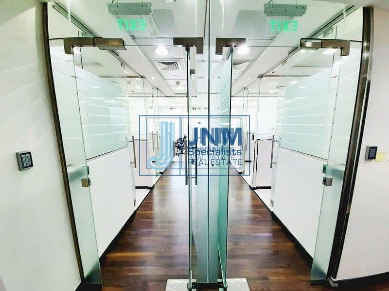 13 Furnished Office w/ Glass Partitions | Near Metro
