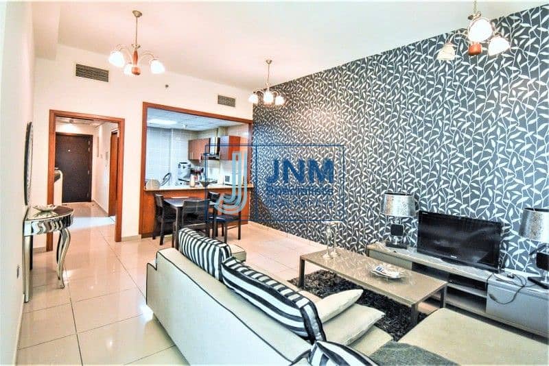 Fantastic Furnished 1 Bed with Balcony | Mid Floor