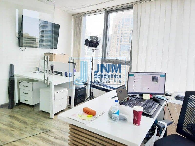 9 Corner Fitted Office | High Floor | Lake View