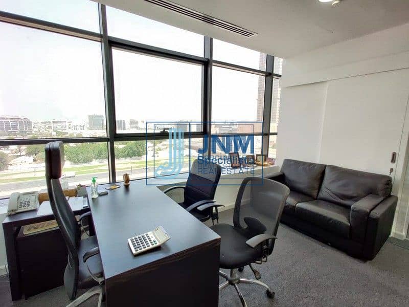 9 Furnished Office for Rent in Onyx Tower 1