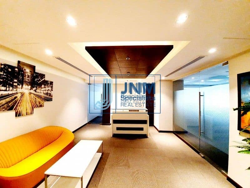 Exclusive! Near Metro Furnished Office |High Floor