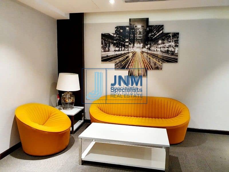 2 Exclusive! Near Metro Furnished Office |High Floor
