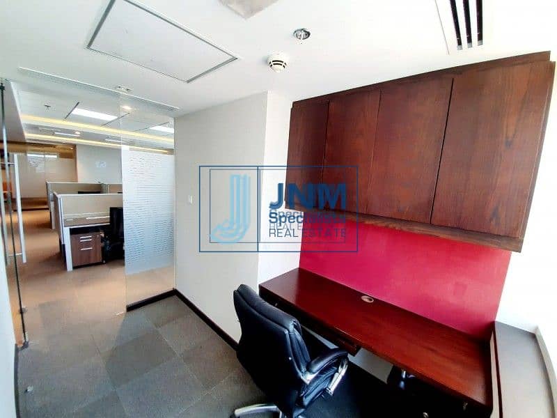 3 Exclusive! Near Metro Furnished Office |High Floor