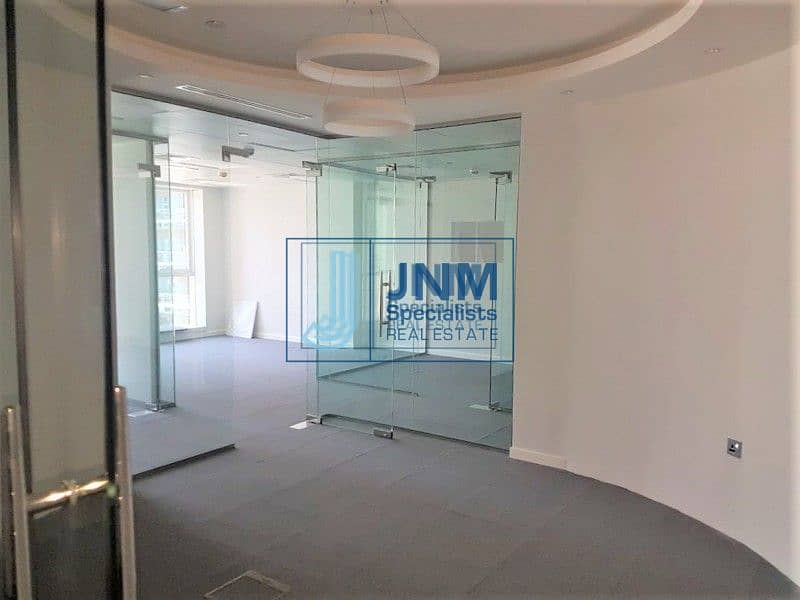2 Glass Partitioned Office | Low Floor | Lake View