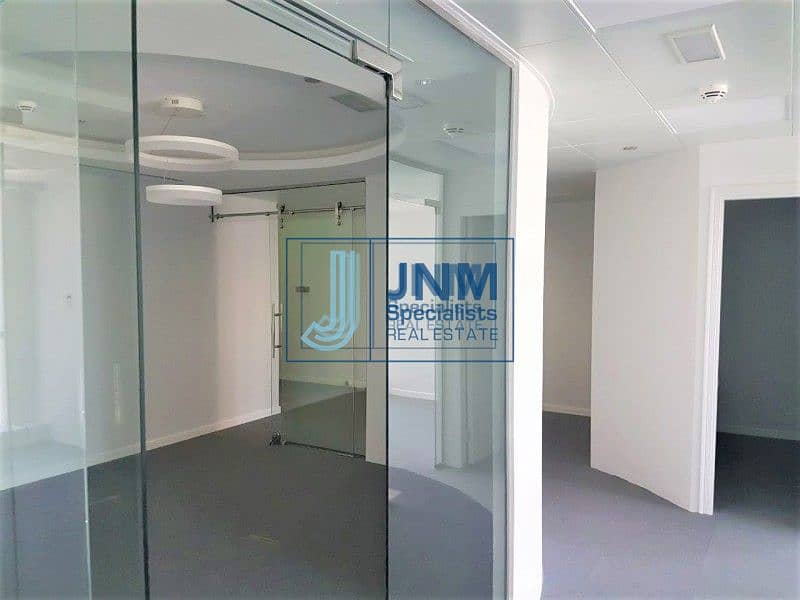 6 Glass Partitioned Office | Low Floor | Lake View