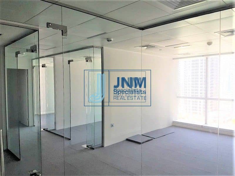 8 Glass Partitioned Office | Low Floor | Lake View