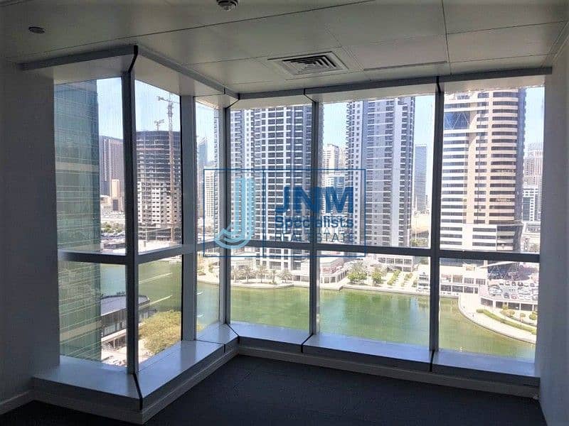 10 Glass Partitioned Office | Low Floor | Lake View