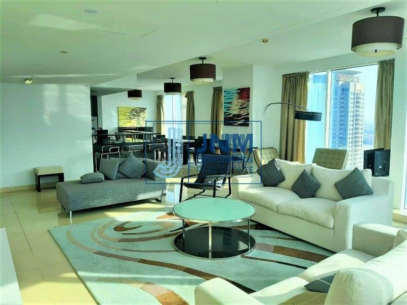 Fully Furnished | Luxurious 3 Beds | High Floor