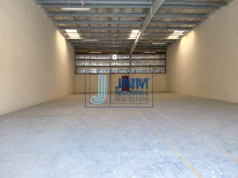 6 Insulated Warehouse for Rent with 11 KW Electric Load