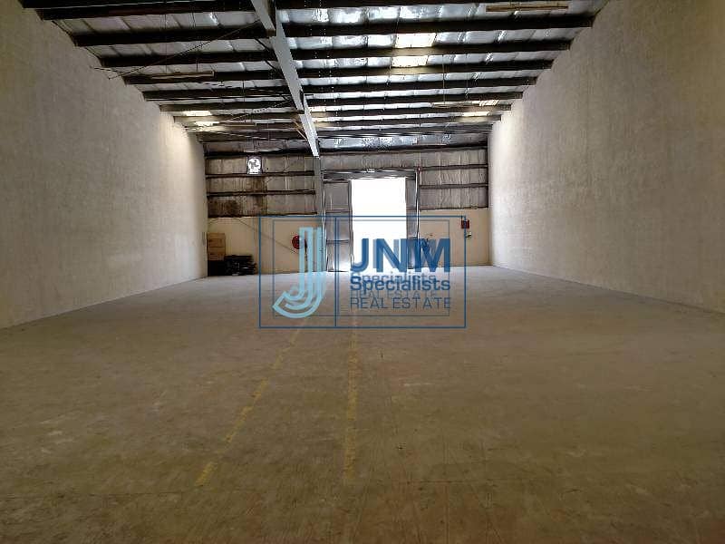8 Insulated Warehouse for Rent with 11 KW Electric Load