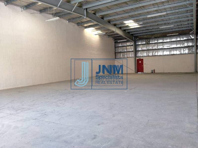 9 Insulated Warehouse for Rent with 11 KW Electric Load