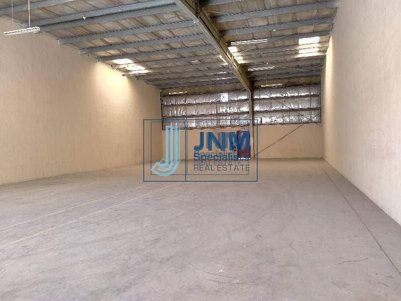 10 Insulated Warehouse for Rent with 11 KW Electric Load