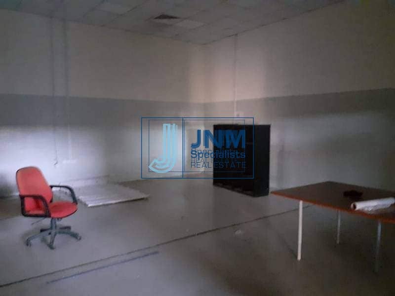 5 Insulated Warehouse for Rent with Washroom and Offices