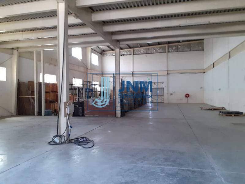 6 Insulated Warehouse for Rent with Washroom and Office